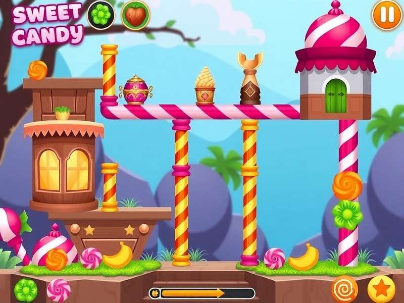 Sweet Escape India Candy Level Map
